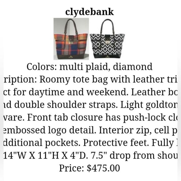 ❣️LAMB Clearance❣️LAMB by Gwen Stefani “Clydebank” Tote style Handbag. - Picture 2 of 12